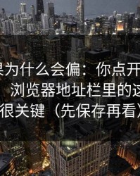 搜索结果为什么会偏：你点开hlw黑料网之后，浏览器地址栏里的这串字符很关键（先保存再看）